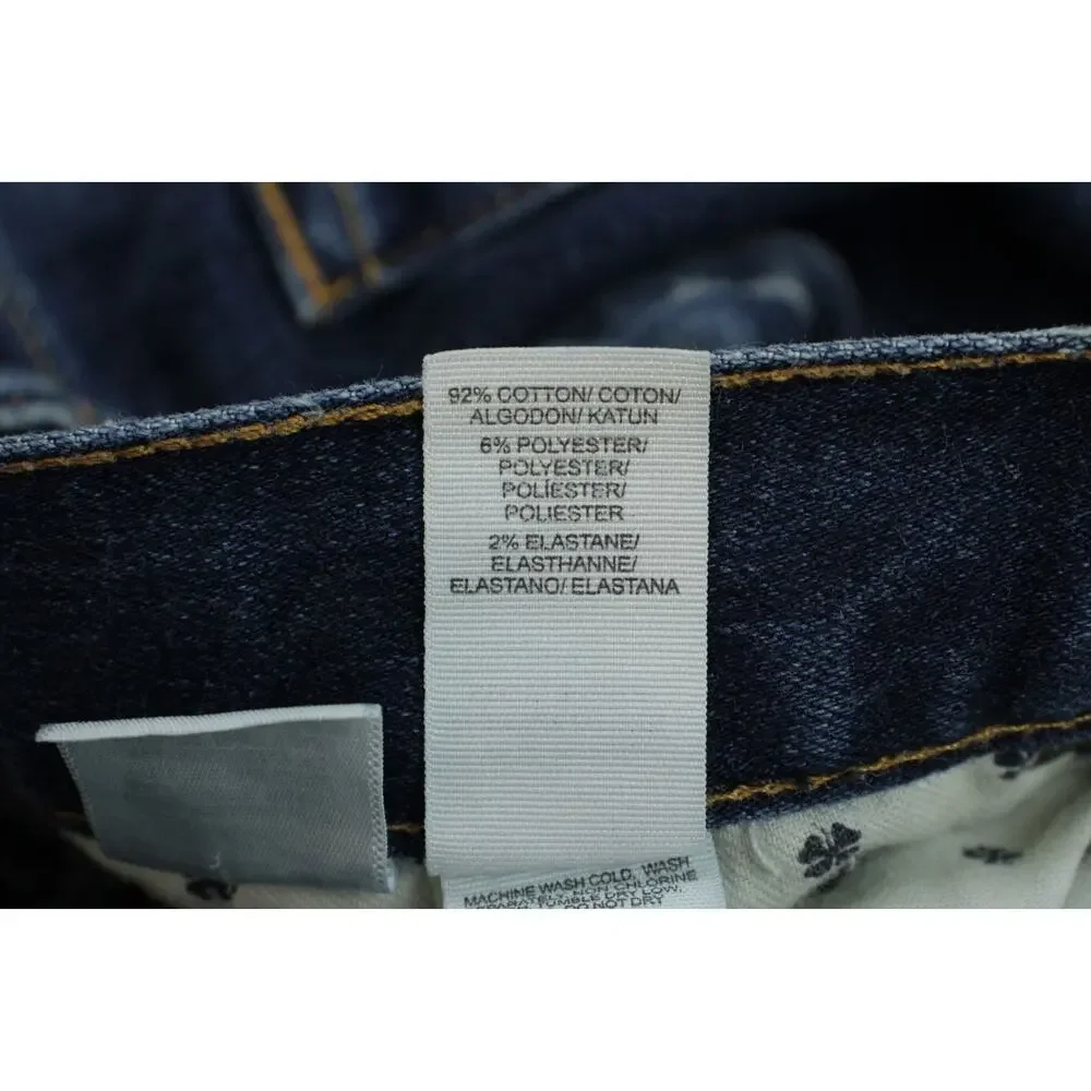 Lucky Brand Jeans Mens 31 x 32 Blue Cotton Blend Stretch 221 Original‎ Straight